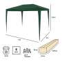 Садовый тент шатер Green Glade 2x3 м (зеленый) Садовый тент шатер Green Glade 2x3 м (зеленый)
